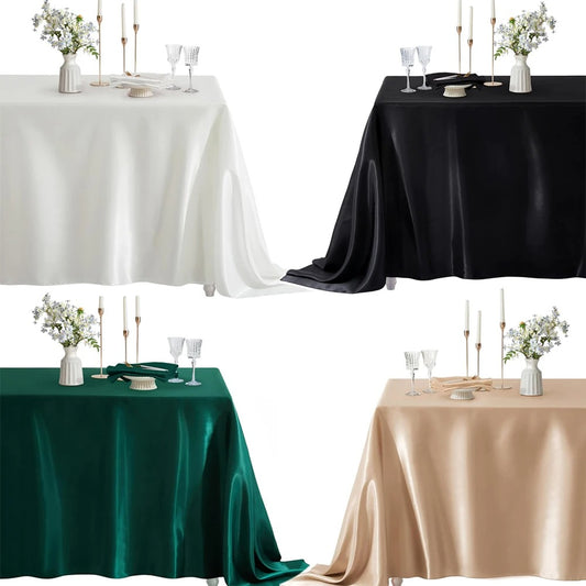 Rectangle Satin Tablecloth