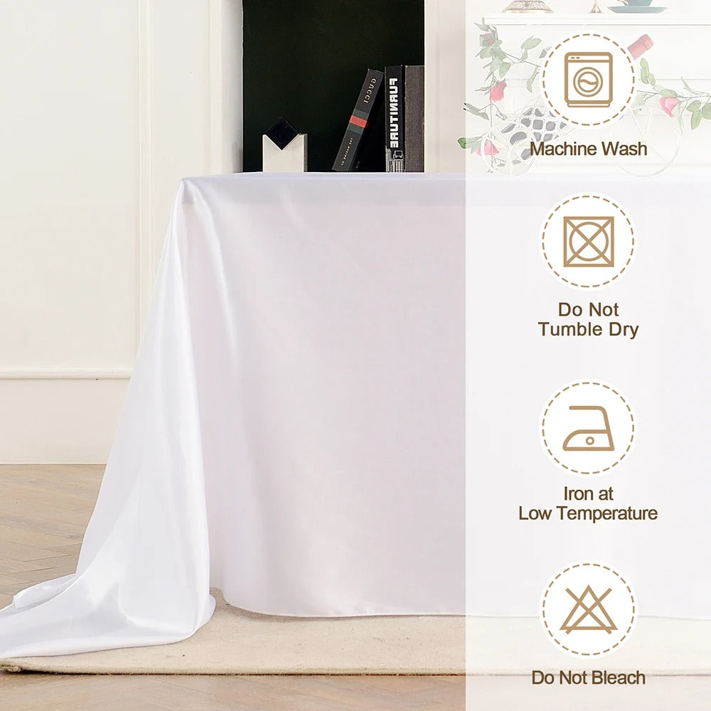 Rectangle Satin Tablecloth