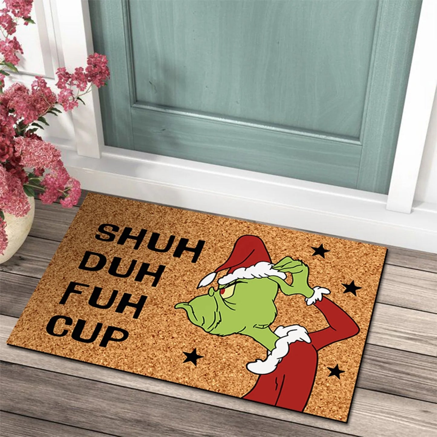 Grinch Mat Outdoor  23.7x 15.9 Inch